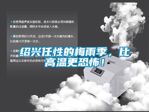 绍兴任性的梅雨季,比高温更恐怖!