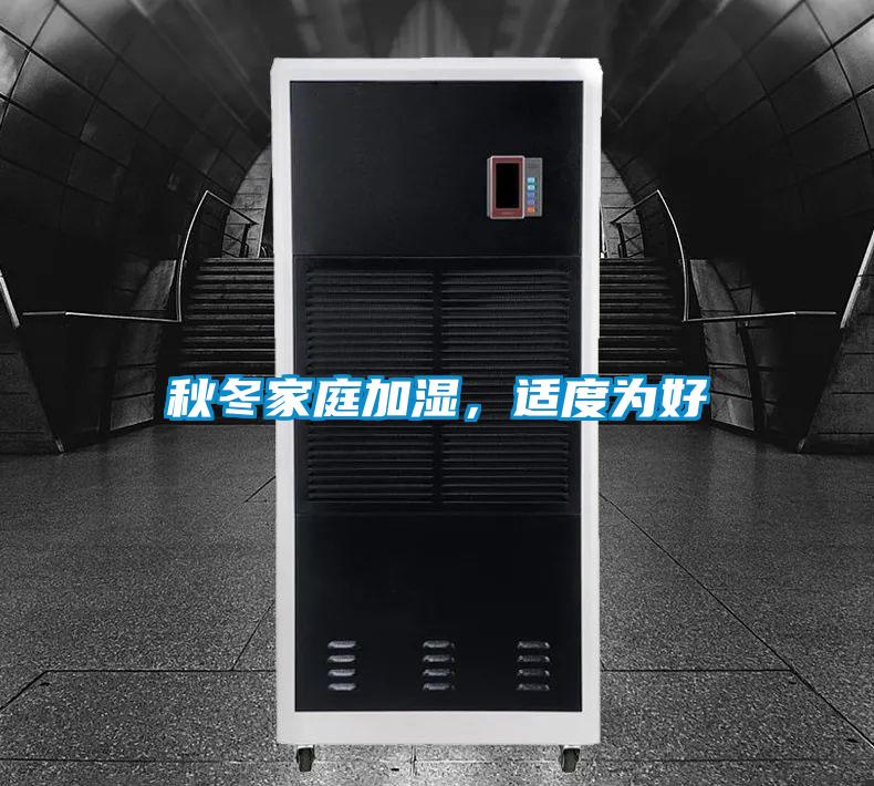 秋冬家庭加湿,适度为好