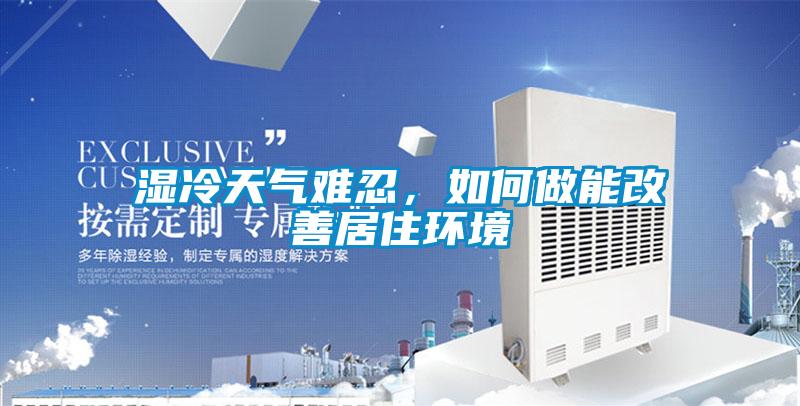 湿冷天气难忍,如何做能改善居住环境