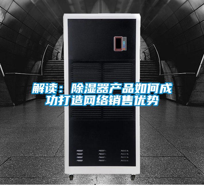 解读:除湿器产品如何成功打造网络销售优势