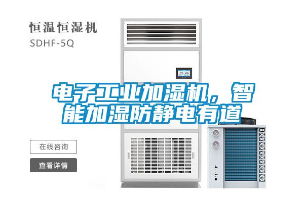 电子工业加湿机,智能加湿防静电有道
