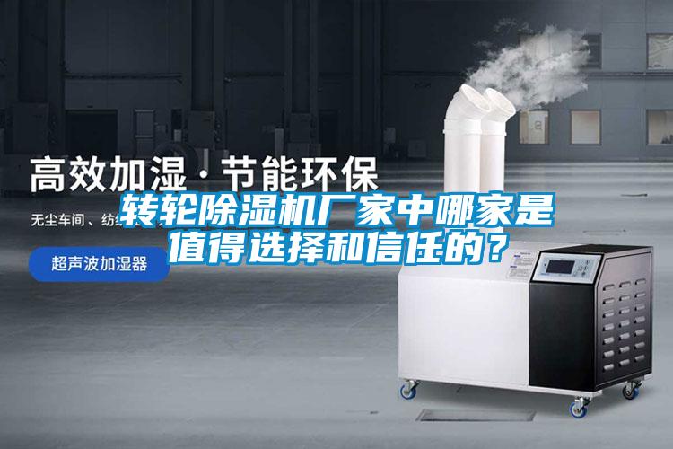 转轮除湿机厂家中哪家是值得选择和信任的?