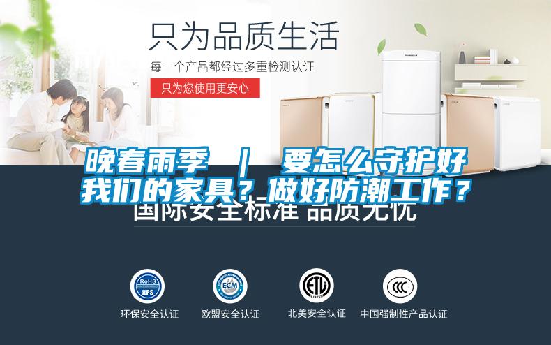 晚春雨季 | 要怎么守护好我们的家具?做好防潮工作?