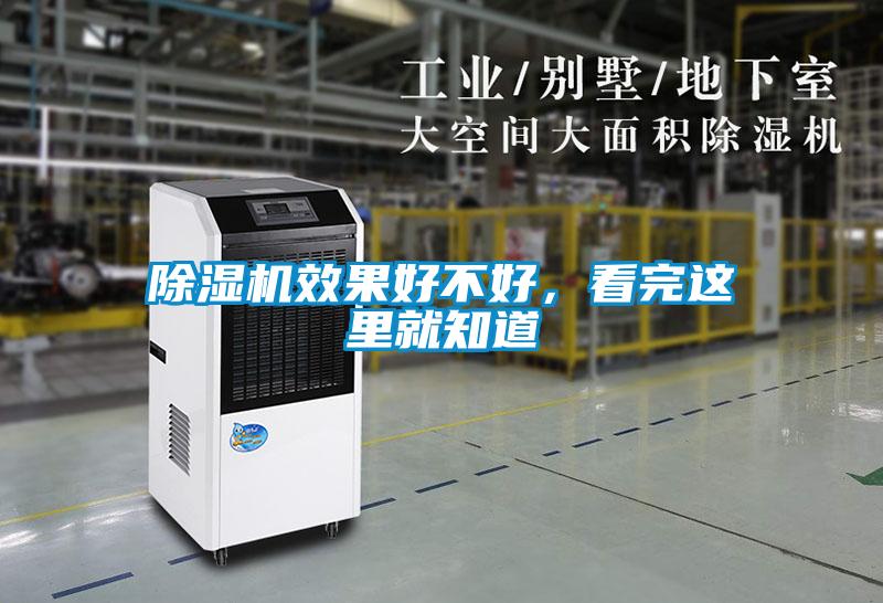 除湿机效果好不好,看完这里就知道