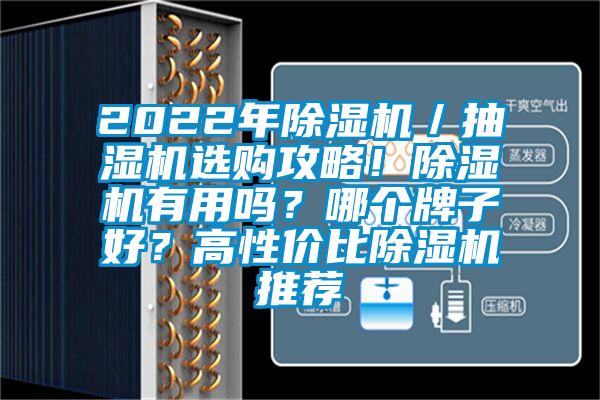 2022年除湿机/抽湿机选购攻略!除湿机有用吗?哪个牌子好?高性价比除湿机推荐