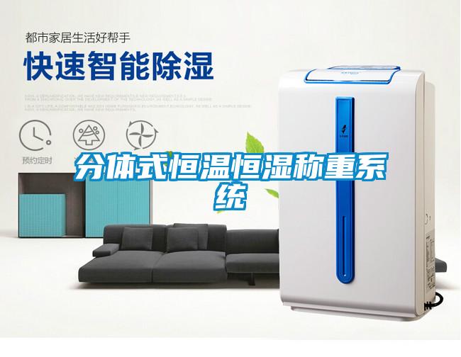 分体式恒温恒湿称重系统