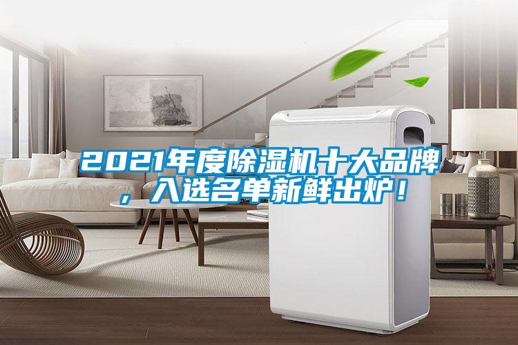 2021年度除湿机十大品牌,入选名单新鲜出炉!