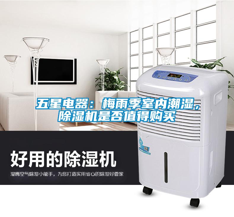 五星电器:梅雨季室内潮湿,除湿机是否值得购买
