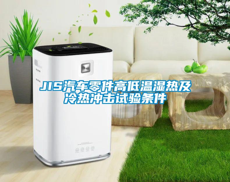 JIS汽车零件高低温湿热及冷热冲击试验条件