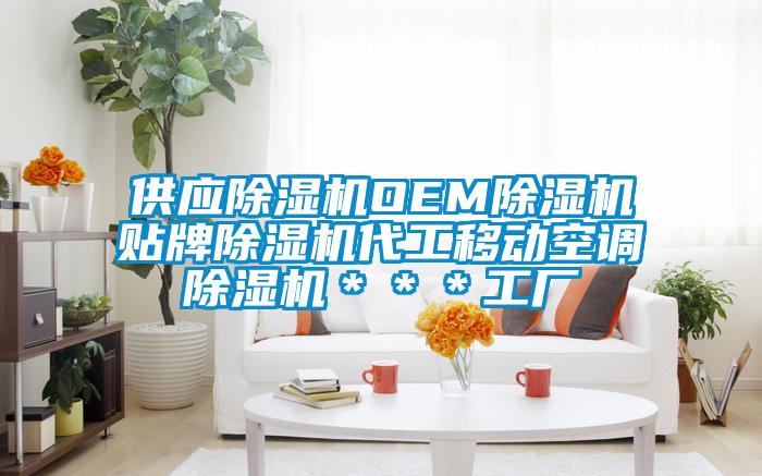 供应除湿机OEM除湿机贴牌除湿机代工移动空调除湿机***工厂