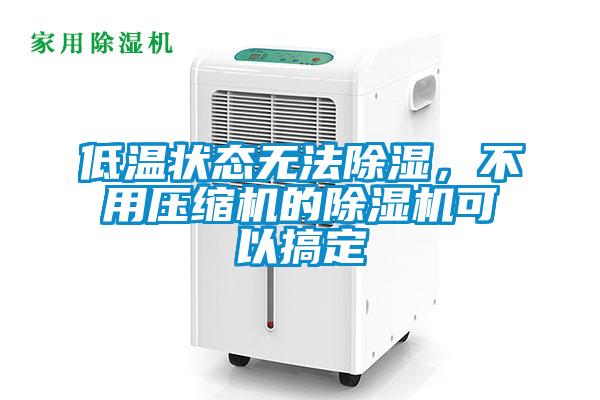 低温状态无法除湿,不用压缩机的除湿机可以搞定