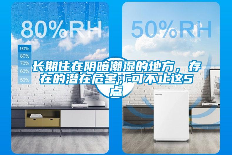 长期住在阴暗潮湿的地方,存在的潜在危害,可不止这5点