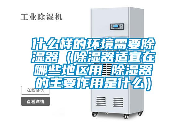 什么样的环境需要除湿器(除湿器适宜在哪些地区用 除湿器的主要作用是什么)