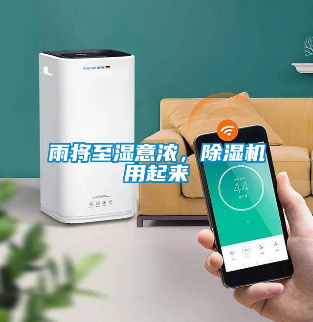 雨将至湿意浓,除湿机用起来
