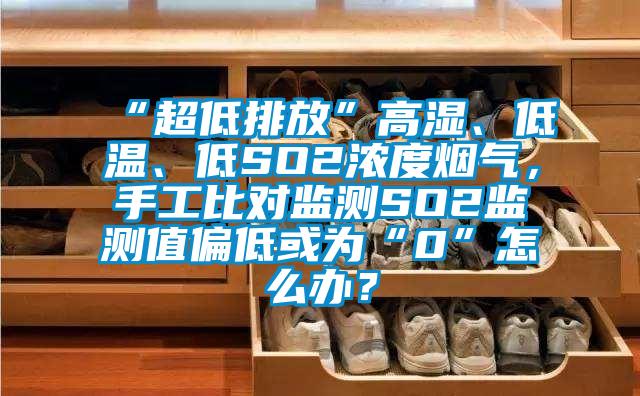 “超低排放”高湿、低温、低SO2浓度烟气,手工比对监测SO2监测值偏低或为“0”怎么办?