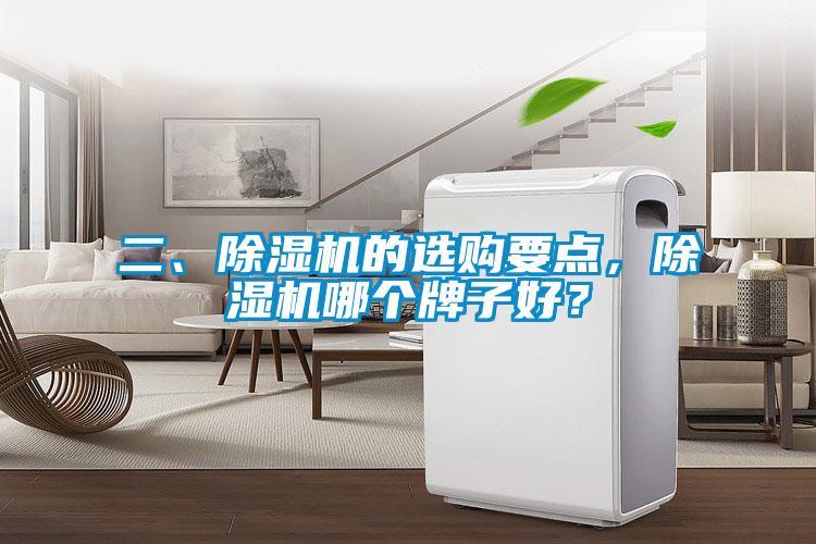 二、除湿机的选购要点,除湿机哪个牌子好?