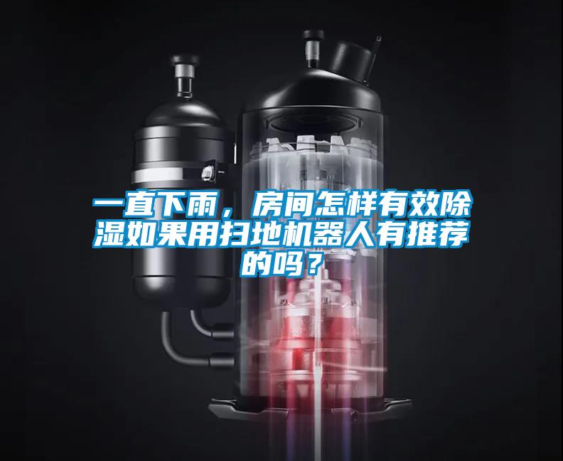 一直下雨,房间怎样有效除湿如果用扫地机器人有推荐的吗?