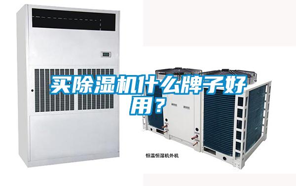 买除湿机什么牌子好用?