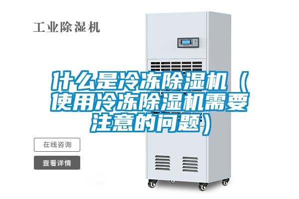 什么是冷冻除湿机(使用冷冻除湿机需要注意的问题)