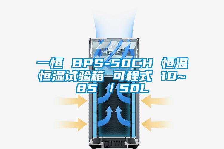 一恒 BPS-50CH 恒温恒湿试验箱 可程式 10~85℃/50L
