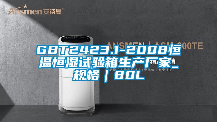 GBT2423.1-2008恒温恒湿试验箱生产厂家_规格|80L