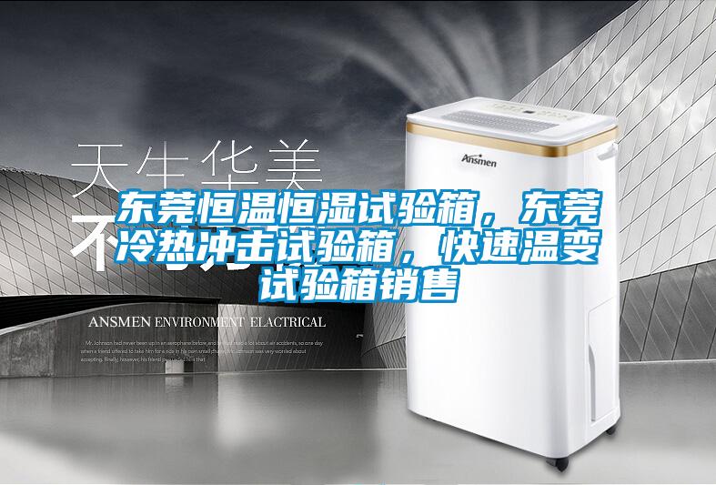 东莞恒温恒湿试验箱,东莞冷热冲击试验箱,快速温变试验箱销售