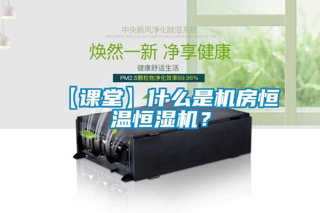 【课堂】什么是机房恒温恒湿机?