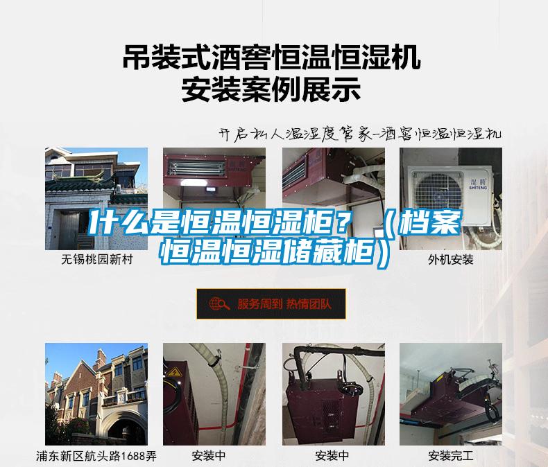 什么是恒温恒湿柜?(档案恒温恒湿储藏柜)