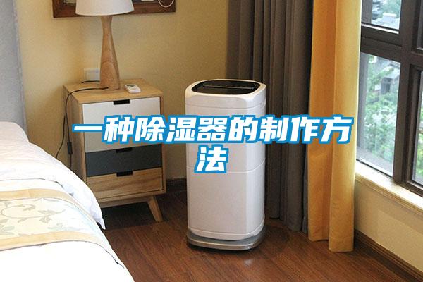 一种除湿器的制作方法