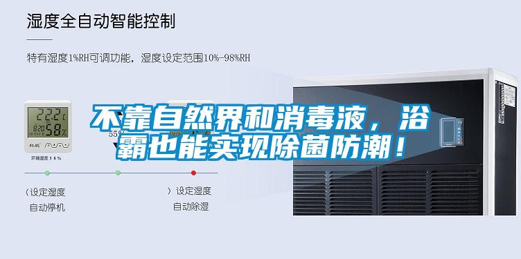 不靠自然界和消毒液,浴霸也能实现除菌防潮!