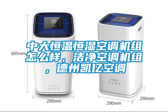 中大恒温恒湿空调机组怎么样,洁净空调机组,德州凯亿空调