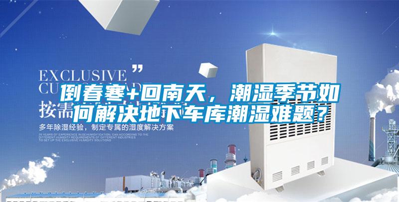 倒春寒+回南天,潮湿季节如何解决地下车库潮湿难题?