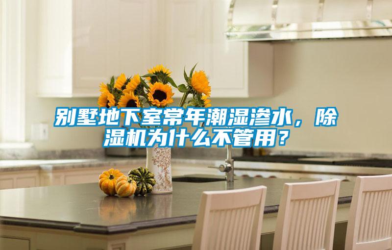 别墅地下室常年潮湿渗水,除湿机为什么不管用?