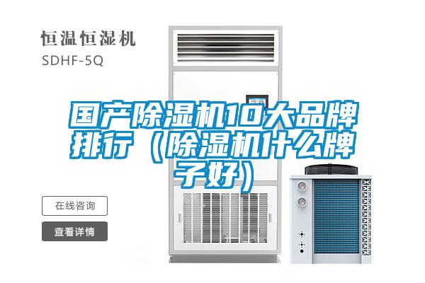 国产除湿机10大品牌排行(除湿机什么牌子好)