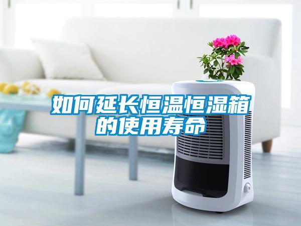 如何延长恒温恒湿箱的使用寿命