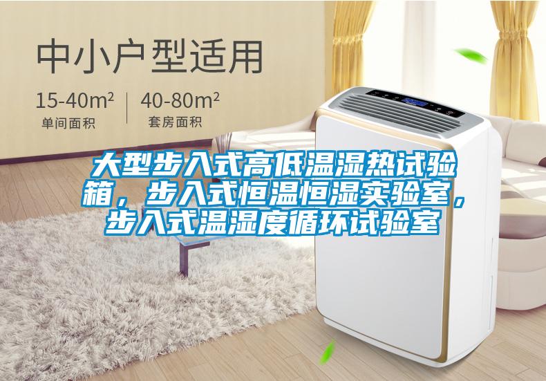 大型步入式高低温湿热试验箱,步入式恒温恒湿实验室,步入式温湿度循环试验室