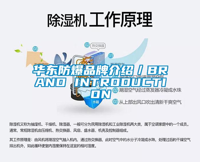 华东防爆品牌介绍/BRAND INTRODUCTION