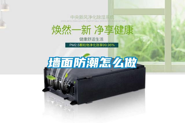 墙面防潮怎么做