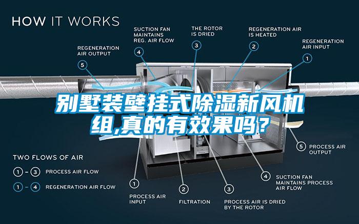 别墅装壁挂式除湿新风机组,真的有效果吗?