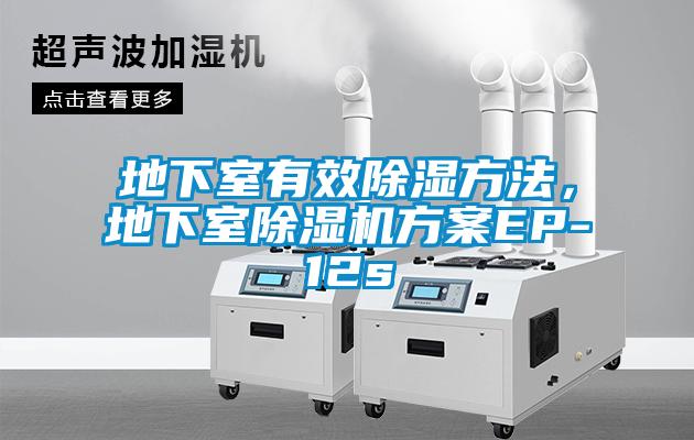 地下室有效除湿方法,地下室除湿机方案EP-12s