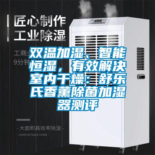 双温加湿、智能恒湿,有效解决室内干燥:舒乐氏香薰除菌加湿器测评