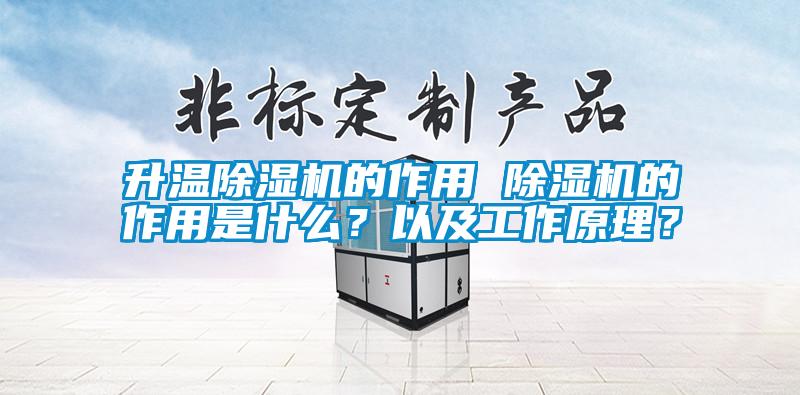 升温除湿机的作用 除湿机的作用是什么?以及工作原理?