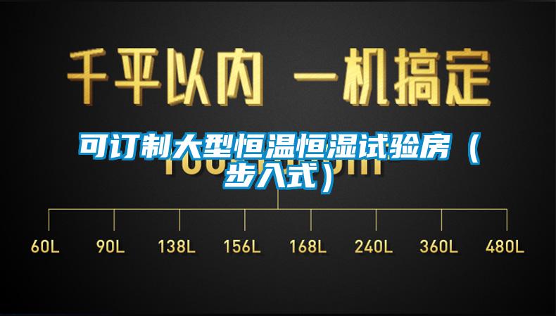 可订制大型恒温恒湿试验房(步入式)