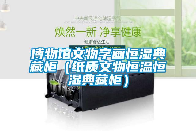 博物馆文物字画恒湿典藏柜(纸质文物恒温恒湿典藏柜)