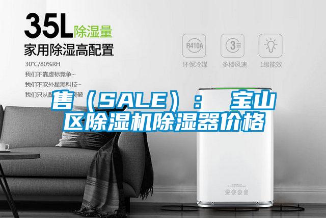 售(SALE): 宝山区除湿机除湿器价格