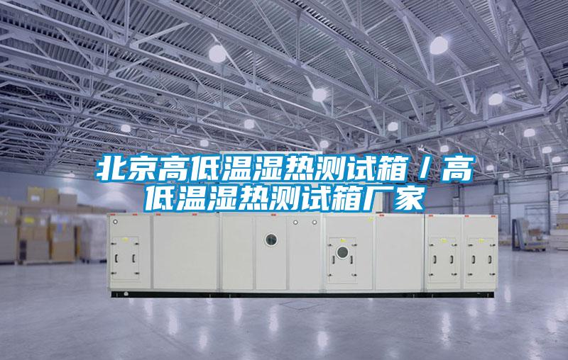 北京高低温湿热测试箱/高低温湿热测试箱厂家