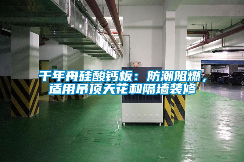千年舟硅酸钙板:防潮阻燃,适用吊顶天花和隔墙装修