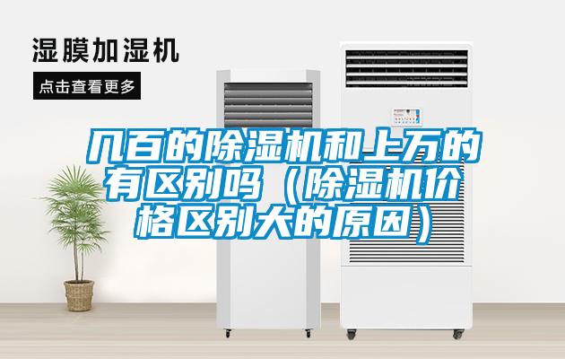 几百的除湿机和上万的有区别吗(除湿机价格区别大的原因)