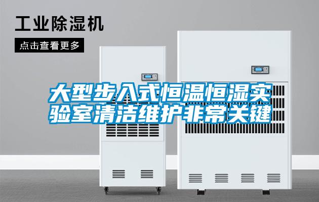 大型步入式恒温恒湿实验室清洁维护非常关键