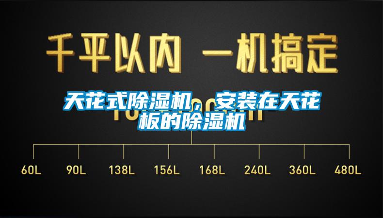 天花式除湿机,安装在天花板的除湿机